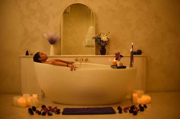 Adisa May In Bath Tub