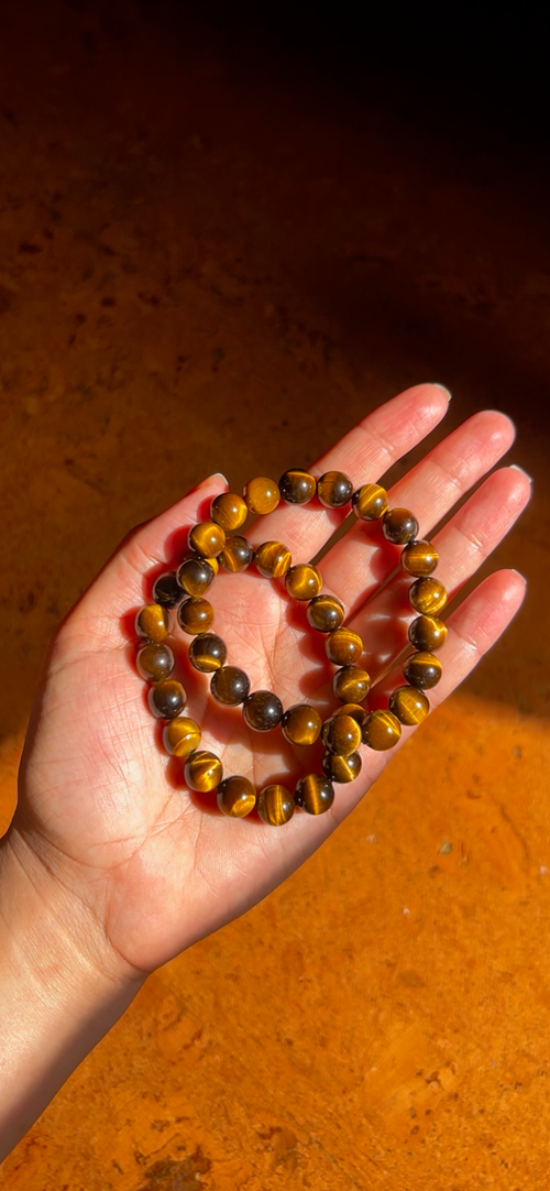 Golden Brown Tiger Eye | AAA Grade | Confidence, Leadership, Courage & Protection